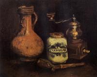 Gogh, Vincent van - Still Life with Coffee Mill, Pipe Case and Jug